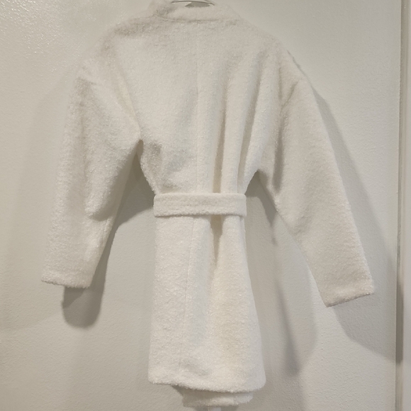 Wren Cream Teddy Jacket with Belt - Picture 3 of 3